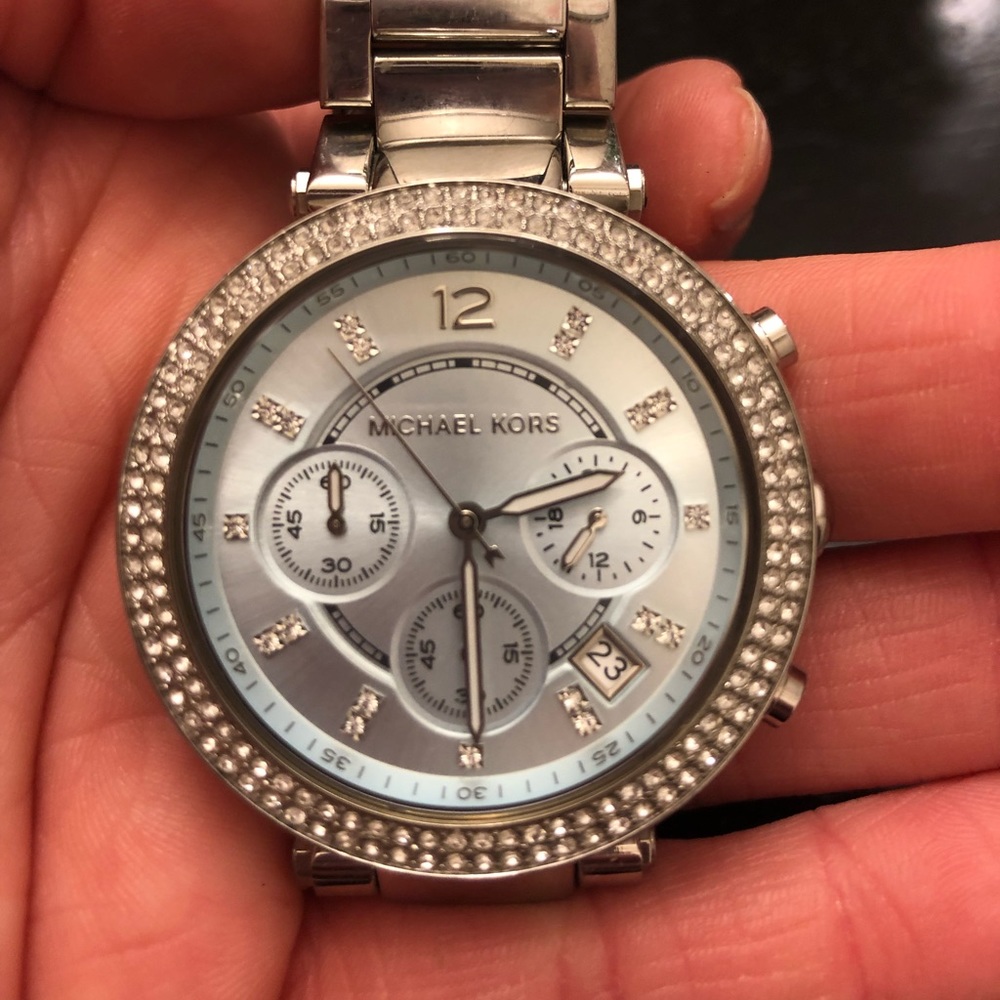 Stainless steel Michael Kors Watch